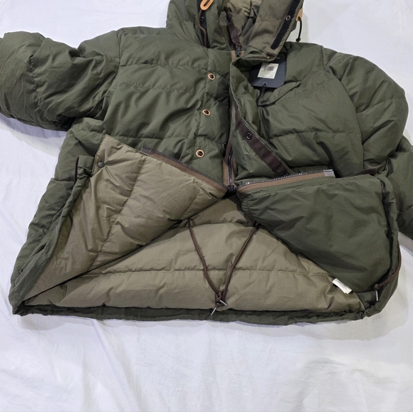 NWT Filson Chilkoot Hooded 850 Fill Goose Down Expedition Parka In Dark Forest. - Picture 6 of 14